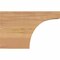 Ekena Millwork Huntington Smooth Rafter Tail, Western Red Cedar, 3 1/2"W x 8"H x 12"L RFT04X08X12HUN00SWR - alternate 4